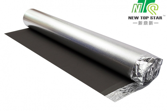 3mm EVA Acoustic Floor Underlayment 3 In 1 Foam Rubber Underlay With Foil Barrier